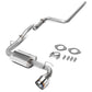 00-05 Dodge Neon Single Burnt Tip Catback Exhaust - Stainless Steel