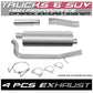 09-17 Dodge Ram 1500/2500/3500 Single Tip Catback Exhaust Stainless Steel