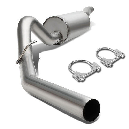 2009-2010 Ford F-150 Single Tip Catback Exhaust Stainless Steel