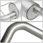 2009-2010 Ford F-150 Single Tip Catback Exhaust Stainless Steel