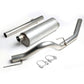10-14 Ford F-150 6.2L Extended Cab Single Tip Catback Exhaust - Stainless Steel