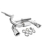 2016-2018 Ford Focus RS Catback Exhaust System Stainless Steel