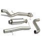 2014-2017 Ford Fiesta 1.6L Turbo Catback Exhaust - Stainless Steel