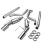 05-09 Ford Mustang 4.6L V8 Catback Exhaust - Dual Tip Stainless Steel