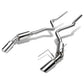 05-09 Ford Mustang 4.6L V8 Catback Exhaust - Dual Tip Stainless Steel