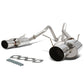 11-14 Ford Mustang 3.7L V6 Dual Tip Catback Exhaust Stainless Steel