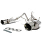 2011-2014 Ford Mustang 3.7L V6 Catback Exhaust Dual Rolled Tip Stainless Steel