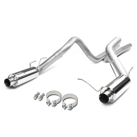 2011-2014 Ford Mustang 5.0L Cat-Back Exhaust System Stainless Steel