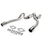 1996-2004 Ford Mustang V8 Catback Exhaust Dual Round Tip Stainless Steel