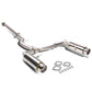 13-17 Toyota 86 Catback Exhaust System Dual Tip Stainless Steel