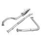 1999-2003 Mitsubishi Galant Single Tip Catback Exhaust Stainless Steel