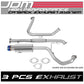 1999-2003 Mitsubishi Galant Catback Exhaust - Stainless Steel