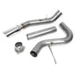07-10 Chevy Silverado GMC Sierra 2500HD 3500HD Filter Back Exhaust Stainless
