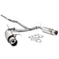 98-02 Honda Accord V6 Dual Burnt Tip Catback Exhaust Stainless Steel