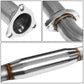 98-02 Honda Accord V6 Dual Burnt Tip Catback Exhaust Stainless Steel