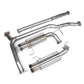 98-02 Honda Accord V6 Dual Burnt Tip Catback Exhaust Stainless Steel