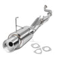01-05 Honda Civic EX Catback Exhaust Single Tip Stainless Steel