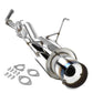 2001-2005 Honda Civic Single Burnt Tip Catback Exhaust Stainless Steel
