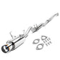 2001-2005 Honda Civic Single Burnt Tip Catback Exhaust Stainless Steel