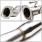 2002-2005 Honda Civic SI Single Tip Catback Exhaust - Stainless Steel