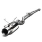 02-05 Honda Civic SI Single Rolled Tip Catback Exhaust Stainless Steel