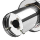 06-08 Honda Civic EX Single Tip Catback Exhaust - Stainless Steel