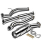 2012-2015 Honda Civic Catback Exhaust Single Tip Stainless Steel