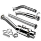 2012-2014 Honda Civic Si Sedan Catback Exhaust Stainless Steel