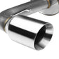 1988-1991 Honda Civic Single Rolled Tip Catback Exhaust Stainless Steel