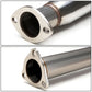 92-95 Honda Civic 3-Door Single Tip Catback Exhaust - Stainless Steel