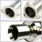 96-00 Honda Civic 3-Door Catback Exhaust Single Rolled Tip Stainless Steel
