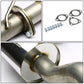 96-00 Honda Civic 3-Door Catback Exhaust Single Rolled Tip Stainless Steel
