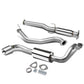 88-91 Honda CRX Catback Exhaust Single Rolled Tip Stainless Steel