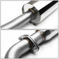 88-91 Honda CRX Catback Exhaust Single Rolled Tip Stainless Steel