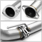 88-91 Honda CRX Catback Exhaust Single Rolled Tip Stainless Steel
