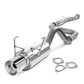 93-97 Honda Del Sol Single Tip Catback Exhaust Stainless Steel