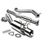 1993-1997 Honda Del Sol Single Rolled Tip Catback Exhaust - Stainless Steel