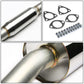 1997-2001 Honda Prelude Single Rolled Tip Catback Exhaust - Stainless Steel