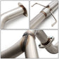 2007-2008 Hyundai Tiburon GT/GTP/SE Catback Exhaust Stainless Steel