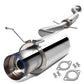 2001-2005 Lexus IS300 Catback Exhaust Single Burnt Tip Stainless Steel