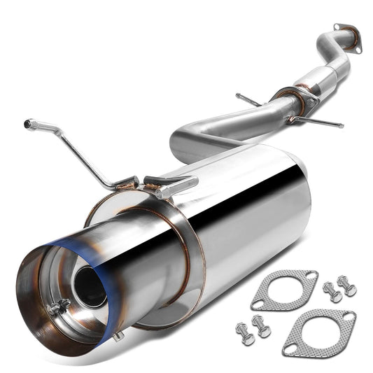 2001-2005 Lexus IS300 Catback Exhaust Single Burnt Tip Stainless Steel