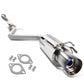 2001-2005 Lexus IS300 Catback Exhaust Single Burnt Tip Stainless Steel