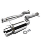 01-05 Lexus IS300 Single Rolled Tip Catback Exhaust - Stainless Steel