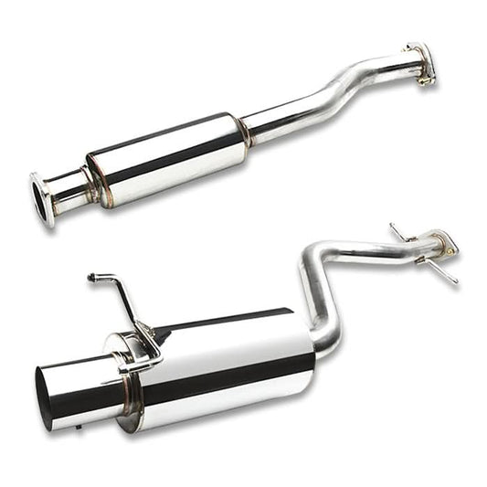 2001-2005 Lexus IS300 Single Tip Catback Exhaust - Stainless Steel