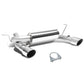 2007-2017 Jeep Wrangler Dual Single Tip Catback Exhaust Stainless Steel