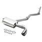 07-13 Jeep Patriot Catback Exhaust System Single Tip Stainless Steel