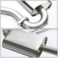 07-13 Jeep Patriot Catback Exhaust System Single Tip Stainless Steel