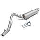 2000-2006 Jeep Wrangler Single Catback Exhaust System Stainless Steel