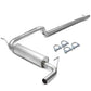 2007-2011 Jeep Wrangler 4DR Single Tip Catback Exhaust - Stainless Steel
