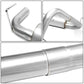 2012-2017 Jeep Wrangler Single Catback Exhaust System Stainless Steel